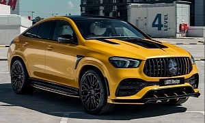 Vlogger Turns Mercedes-AMG GLE 53 Coupe Into Matte Yellow Predator, Larte Is to Blame