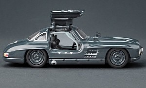 Mattel Launches a Hot Wheels Version of the 300 SL That Won the Mille Miglia in 1955