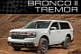 Maverick-Based Ford Bronco II Tremor Seems Digitally Ready for Lots of Banter