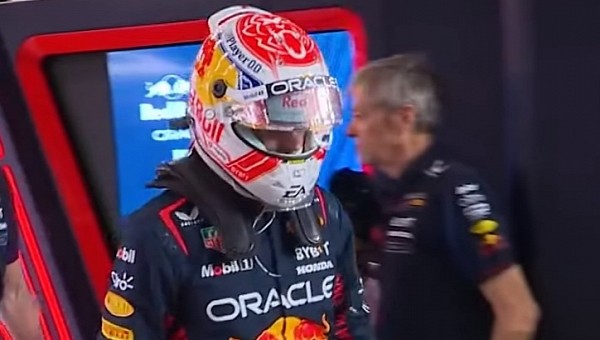 Max Verstappen at F1 Saudi Arabia GP Qualifying