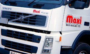 Maxi Haulage Pleased with Volvo Trucks FMS