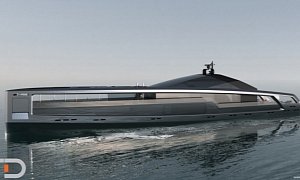 Maximus Yacht Is a 318-Foot Concept that Looks Like Nautilus