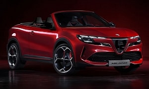Maybe the Italians Will Let Alfa Romeo Use the Milano Name for a Virtual Cabrio-SUV?