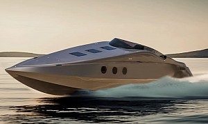 Mayla GT Muscleboat Combines Water-Piercing Speeds With the Comfort and Luxury of a Yacht