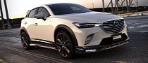 Mazda CX-3 Gets Aggressive Body Kit from DAMD, Looks Like NFS Racer