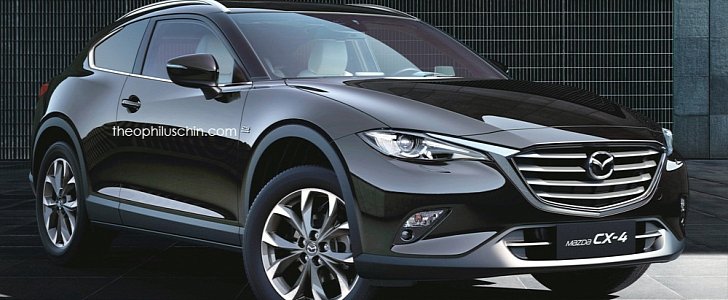 Mazda CX-4 Coupe Rendering Looks Sexy Yet Impractical
