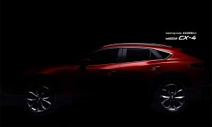 Mazda CX-4 Reveals More Skin, Looks like a Japanese Version of the BMW X4