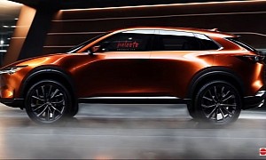 Mazda CX-70 Mid-Sizer CUV for US Gets Showcased Earlier Than Planned, Albeit Imaginatively