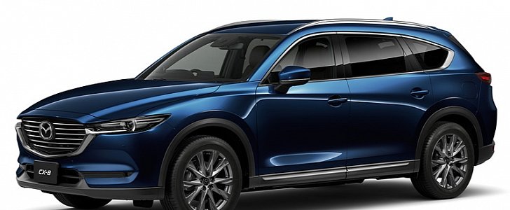 Mazda CX-8 Gets Two 2.5-Liter Engines in Japan, Turbo Makes
