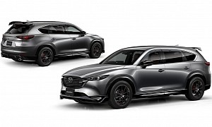 Mazda CX-8 Receives Auto Exe Styling Upgrades, It Sure Looks Bold for a Family SUV
