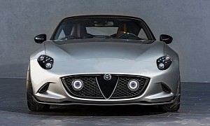 Mazda “Miafa” Is an MX-5 with Alfa Romeo 4C Styling