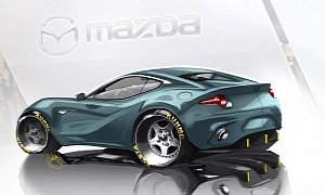 Mazda Miata Coupe Concept Looks Like a Japanese Ferrari