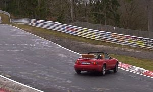Mazda Miata Nurburgring Spin Is a Quick Driving Lesson