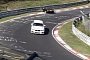 Mazda Miata Spins on Nurburgring While Chasing BMW