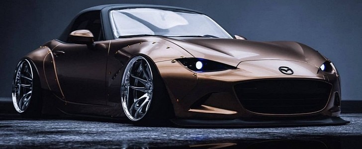 Mazda Miata Stance King rendering