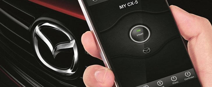 Mazda Mobile Start app