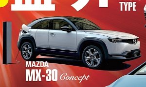 Mazda MX-30 Concept Leaked: a CX-30 EV With Suicide Doors