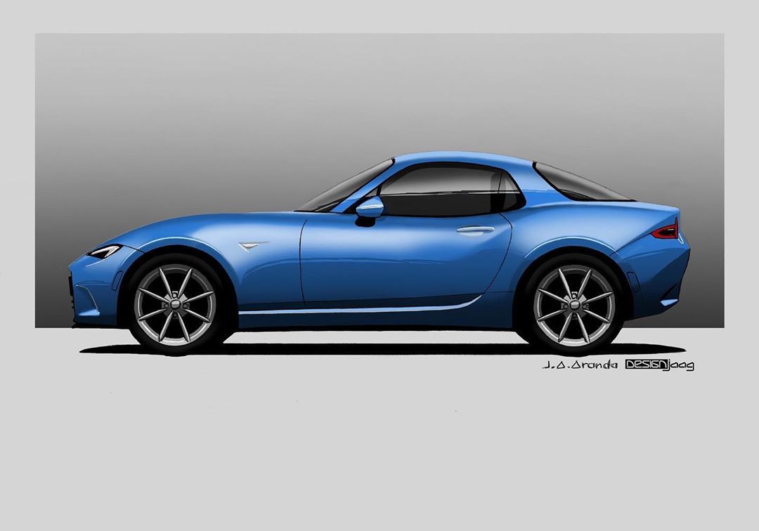 2024 Mazda MX-5 Miata Gets Envisioned Both as a Redesign and All
