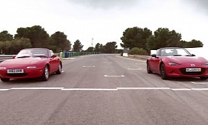 Mazda MX-5 Miata NA vs Mazda MX-5 Miata ND Showdown