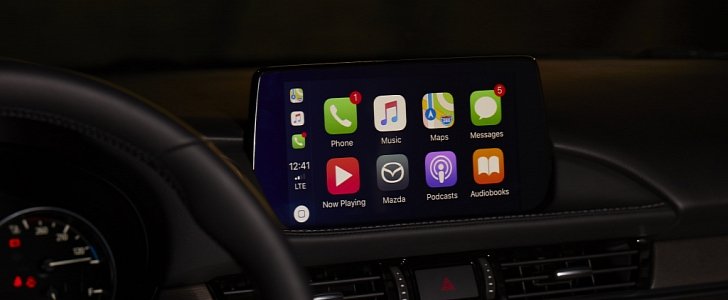 Mazda Connect with Apple CarPlay