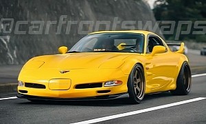 Mazda RX-7 "Americana" Looks Like the Mother of LS Swaps in Quick Rendering