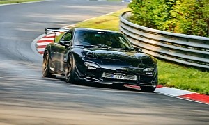 Mazda RX-7 Banned at the Nurburgring Because It Was Just Too Loud