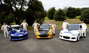 Mazda RX-8 Trio Ready for Targa Tasmania