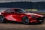 Mazda RX-9 Based on RX-Vision X AMG GT R Sounds Fake, but What If We Add E-Skyactiv R-EV?