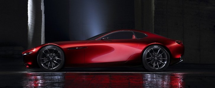 Mazda RX-Vision Concept (preview RX-9 rotary sports car)