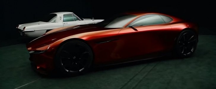 Mazda RX-Vision concept and Cosmo