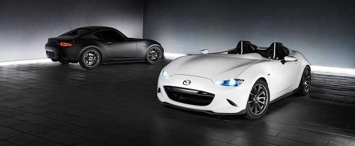 Mazda MX-5 Speedster Evolution and Mazda MX-5 RF Kuro concepts