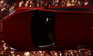 Mazda "Walks" a Car on Real Fire to Promote Stop-Start Technology