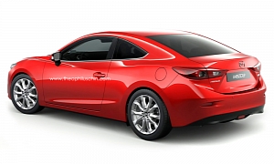 Mazda3 Coupe Rendered
