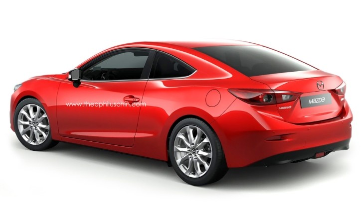 Mazda3 Coupe rendering