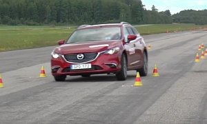 Mazda6 Estate Gets Good Results in Moose Test, Kia and Hyundai Competitors Fail