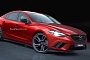 Mazda6 MPS Performance Sedan Rendered Based on Facelift Model