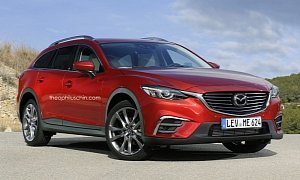 Mazda6 Soft-Roader Rendering Proves Mazda Needs a Rival for the Outback and Alltrack