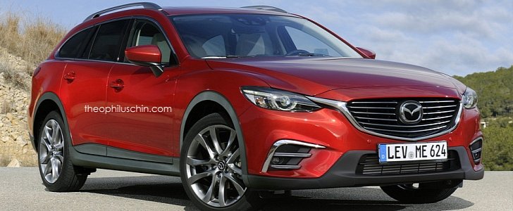 Mazda6 Soft-Roader Rendering Proves Mazda Needs a Rival for the Outback and Alltrack