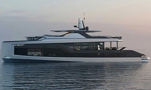 Mazu Yachts Reveals Renders of the 112 DS, It's a Gorgeous and Stylish Floating Aquarium