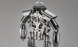 MB&F’s 10th Anniversary Timepiece Is a Table Robot Inspired by Star Wars’ R2-D2 <span>· Video</span>