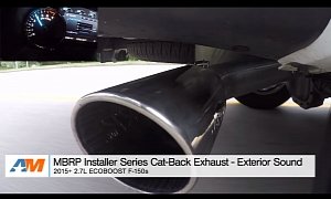 MBRP Exhaust System For Ford F-150 2.7 EcoBoost Sounds Just Right