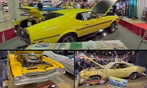MCACN 2023: Barn Find Display Tour Shows Unrestored and Super Rare Muscle Cars