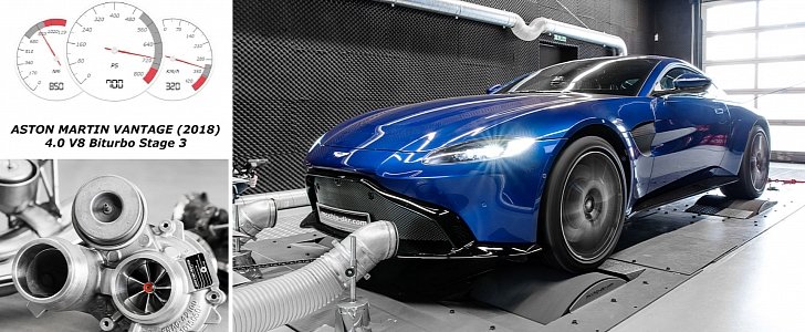 McChip-DKR tuning for 2019 Aston Martin V8 Vantage