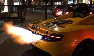 McLaren 12C Flamethrower: The Proper Supercar Fire