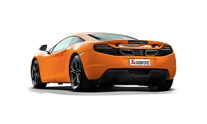 McLaren 12C Receives Akrapovic Slip-On Titanium Exhaust