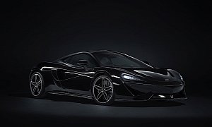 McLaren 570GT MSO Black Collection, a Patch of Darkness on the Road