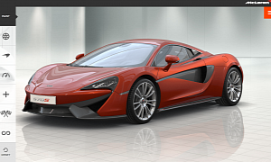 McLaren 570S Configurator Is Online