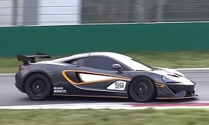 McLaren 570S GT4 Hits the Track, Looks Crazy Fast, but Sounds Disappointing