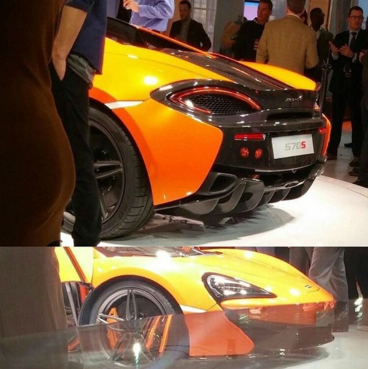 McLaren 570S live photos