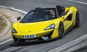 McLaren 570S Spider Flaunts Colors in New Photos and Videos